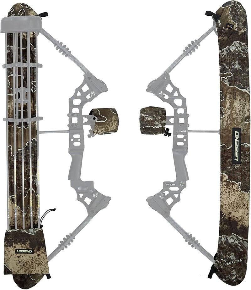 Legend Ventura Bow Sling Set - Arrow Fletching & Sight Cover - Cordura Fabric Bow Sling & End Caps, Easy To Install - Outdoor & Archery Equipment - Image 1